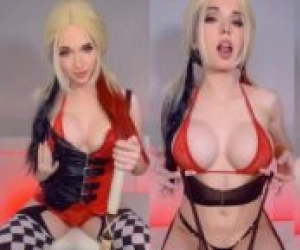 Amouranth Harley Quinn Video