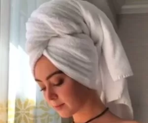 Grace Charis Heat up again after the shower OnlyFans Video Leaked