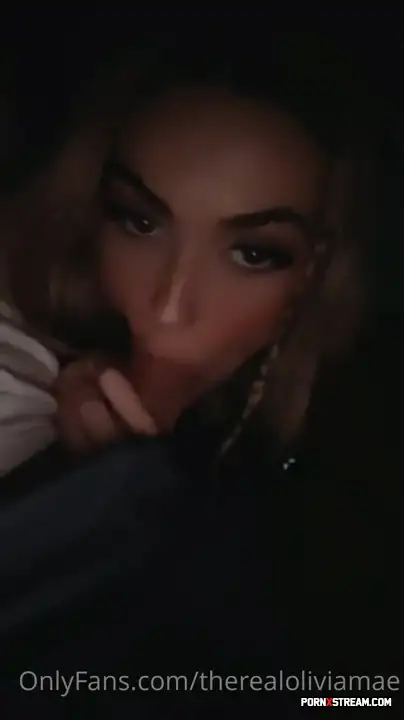 Olivia Mae Close Up Car Blowjob OnlyFans Video Leaked