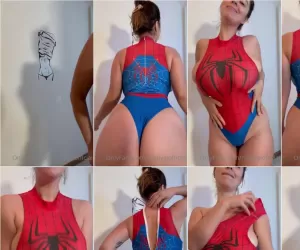 [OnlyFans] Madalina Loana Filip - Spidergirl Cosplay Leaked