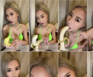 [OnlyFans]  Tammy Tay, ohsofickle - Banana Blowjob PPV Leaked