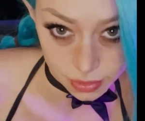 [OnlyFans] PinupPixie Jinx cosplay BlowJob and Fucking