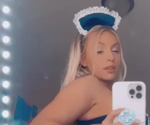 Therealbrittfit Leaked Maid Outfit Onlyfans